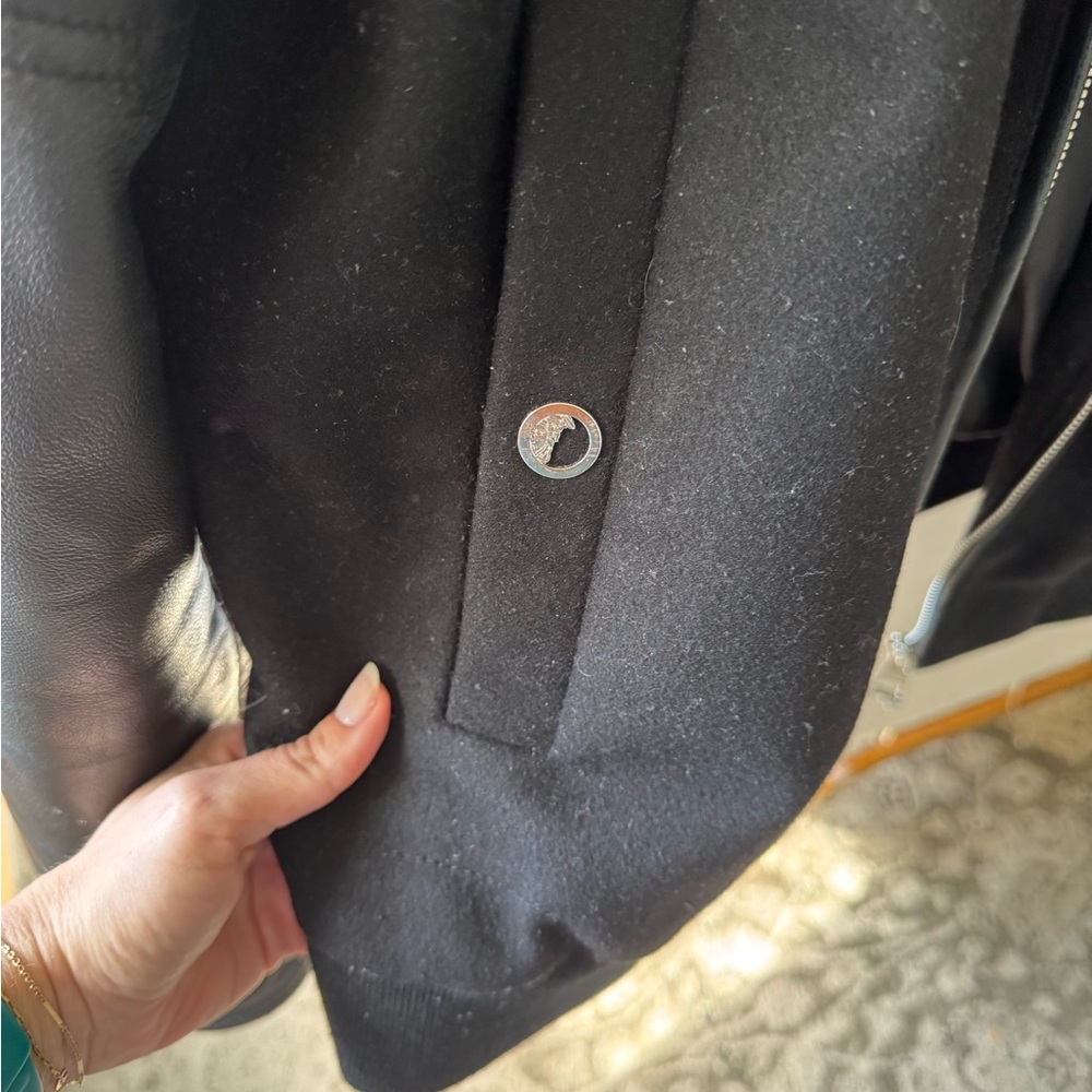 Versace Black Wool Jacket - Picture 6 of 7